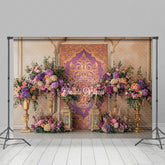 Lofaris Floral Sacred Totem Sweet Lovely Wedding Backdrop